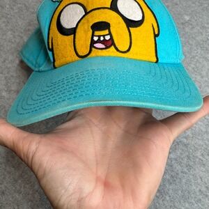 Cartoon Network Adventure Time Jake Finn Snapback Hat Turquoise Im Weird Cap